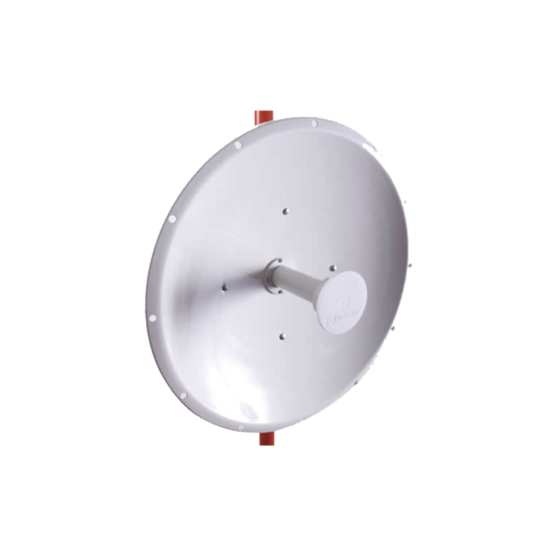 Directional Antenna of 3.937 ft Diameter, 4.9 - 6.2 GHz 37 DBi with SLANT, 2 N-Female Connectors, Includes Mounting