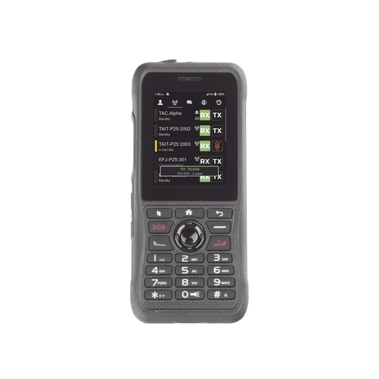 4G LTE PoC Radio with 2.4' Touch Screen + 12 Month License for NXRADIOTERMINAL