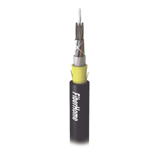 96-Fiber ADSS Singlemode Fiber Optic Cable - OS2 Aerial, 3,280 ft (1 km) Reel, 328 ft (100 m) Span, UV-Resistant Outdoor Jacket