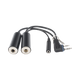 Headset adapter cable for Airband Radios