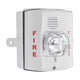 Outdoor Horn Strobe / 2 Wire / Selectable Strobe Configuration / White Color