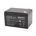 Backup battery / 12 V, 12 Ah / UL / AGM-VRLA technology / Flame retardant / For use in electronic equipment: Intrusion alarms / Fire / Access control / Video surveillance / F2 type terminals.