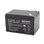 Backup battery / 12 V, 12 Ah / UL / AGM-VRLA technology / Flame retardant / For use in electronic equipment: Intrusion alarms / Fire / Access control / Video surveillance / F2 type terminals.