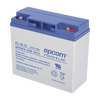 Backup battery / 12 V, 18 Ah / UL / AGM-VRLA technology / For use in electronic equipment Intrusion alarms / Fire / Access control / Video Surveillance / M5 (HEX) screw terminals.
