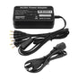 12 VDC 6 Amp Power Supply / With 6 Outputs Male Power Plug