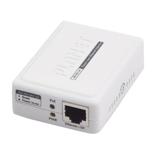PoE Injector 802.3af 1 Gigabit Port 10/100/1000 Mbps (End-Span)