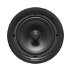 Phantom Series 2-way in-ceiling speaker, 8 in injected poly woofer, 1in silk dome swivel tweeter, 5-120 watts, 8 Ohms