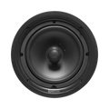 Phantom Series 2-way in-ceiling speaker, 8 in injected poly woofer, 1in silk dome swivel tweeter, 5-120 watts, 8 Ohms