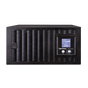 UPS 5000VA / 4500W, Input of 208-240 Volts, Output of 120V/240V/220V/208V, LCD Display, Pure Sine Wave, Automatic Voltage Regulator (AVR), Rack Cabinet 5U, 3 NEMA L6-30R and 2 NEMA L6-20R, RJ11/RJ45, USB/Serial(2)