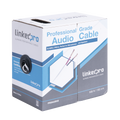 Professional Grade Audio Cable , 2 Wires, AWG 18 Perfect for Microphones and Speakers, Reel 500 ft (152 m)