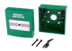 Manual Emergency Stop Switch, Green Color with Restore Switch