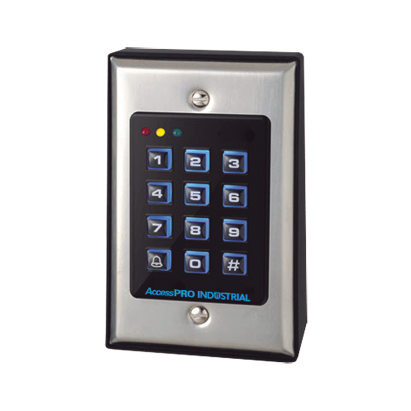 Standalone Keypad with Integrated Proximity Reader for indoor