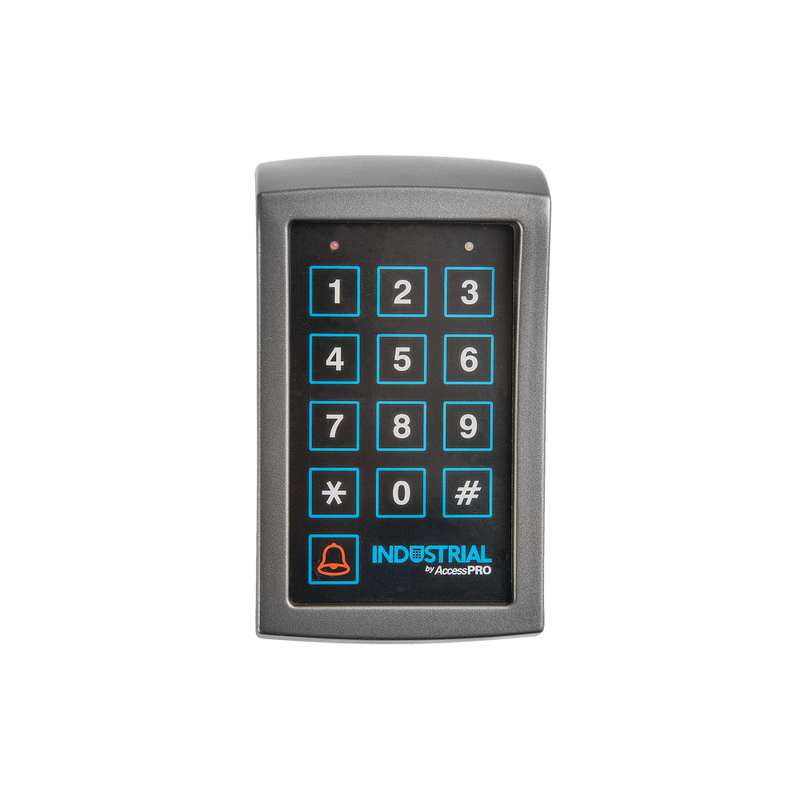 Wireless Access Keypad, Operated with 9V Battery, Compatible with Access Receiver PROKEYPADW