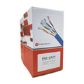 1000ft (305m) Cat6 UTP Ethernet Cable - 24AWG Solid Bare Copper, Gigabit Indoor Rated, 250MHz, PoE/PoE+ Compatible, Fluke Tested to 295ft (Blue)