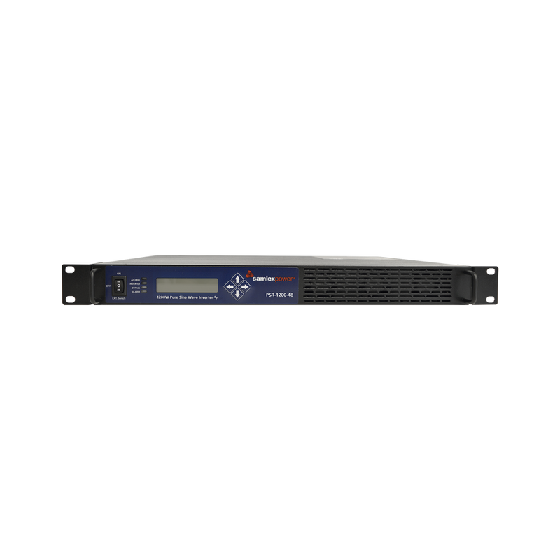Rack mount DC-AC Inverter True Sine Wave 1200W, 48 VDC- 120 VAC, 50/60 Hz