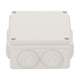 Plastic Enclosure (3.93 x 3.93 x 2.12 In) with 6 Rubber Sealing