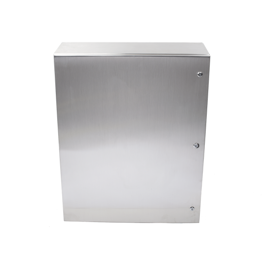 Stainless Steel Cabinet, Outdoor IP66 (800 x 1000 x 300 mm) and Galvanized inner plate.