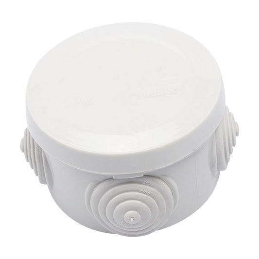 Plastic Circle Enclosure (2.76 in Diameter X 1.89 in High) with 4 Rubber Sealing