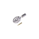UNIDAPT Male Connector-Adapter to Crimp on RG-58/U cable