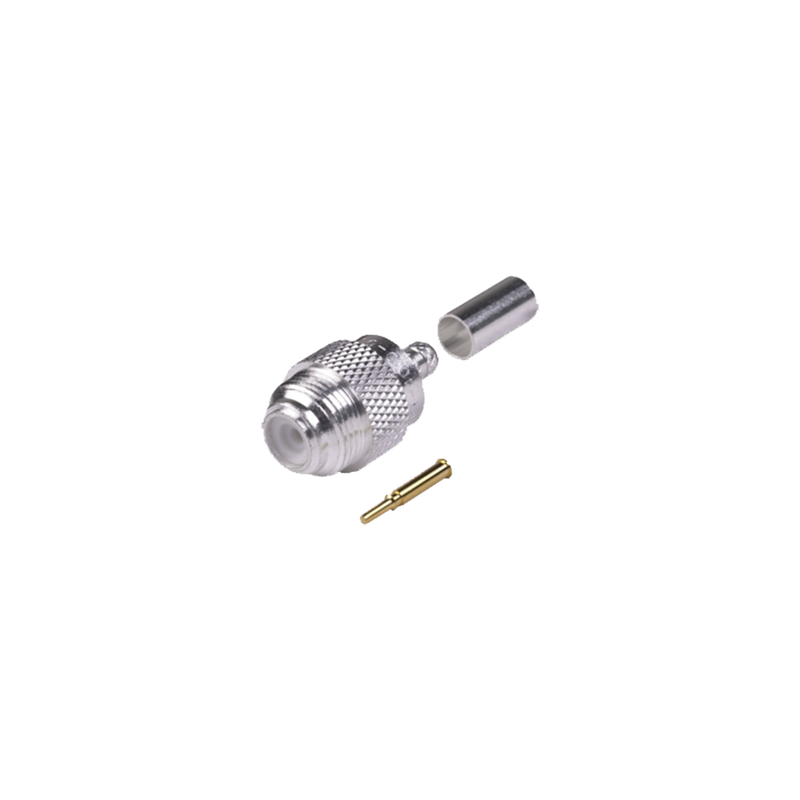 UNIDAPT Male Connector-Adapter to Crimp on RG-58/U cable