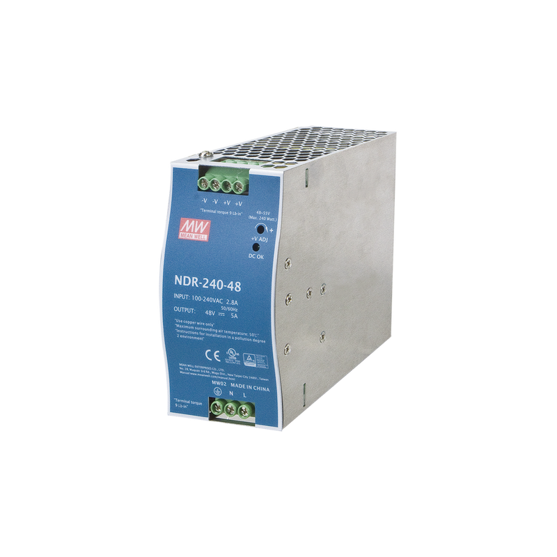 Industrial Power Supply 48 VDC 240 W for DIN mount