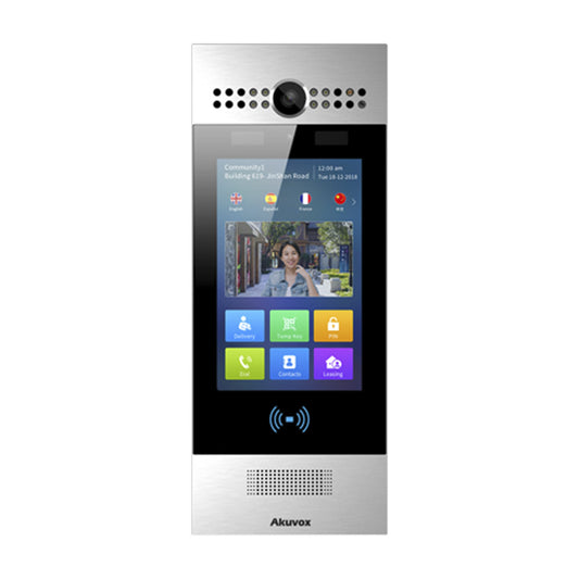 SIP Vide Doorphone / ANDROID / Facial Recognition / IP65 / IK06