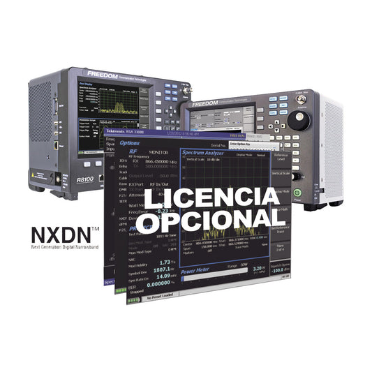Software Option to test NXDN Protocol Systems on R8000 /R8100.