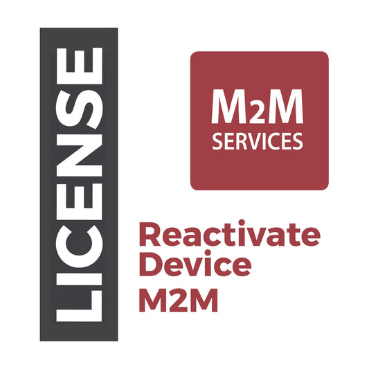 Reactivation of Connectivity in M2M service for M2M devices and SIM25MB (Only if Service is Suspended)