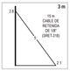 10 ft Telescopic Mast Kit with Installation Accessories