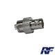 Adaptador de conector BNC hembra a conector roscado para Kenwood o Icom.