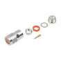 N Male Connector to Clamp on 9913, 7810A, 8214, CNT-400, RG8/U-SYS, RFLASH-1113 Cable.