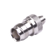 Straight Adapter from TNC Female Connector to SMA Female, Nickel/ Gold/ PTFE.