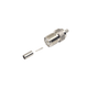 UHF Female Connector (SO-239) for Crimp on RG-58/U, RG-142/U Cables, Nickel/ Silver/ Delrin.