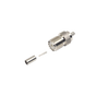 UHF Female Connector (SO-239) for Crimp on RG-58/U, RG-142/U Cables, Nickel/ Silver/ Delrin.