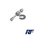 Mini UHF Male Connector for RG-58/U, RG-142/U Cables, Nickel/ Silver/ PTFE.