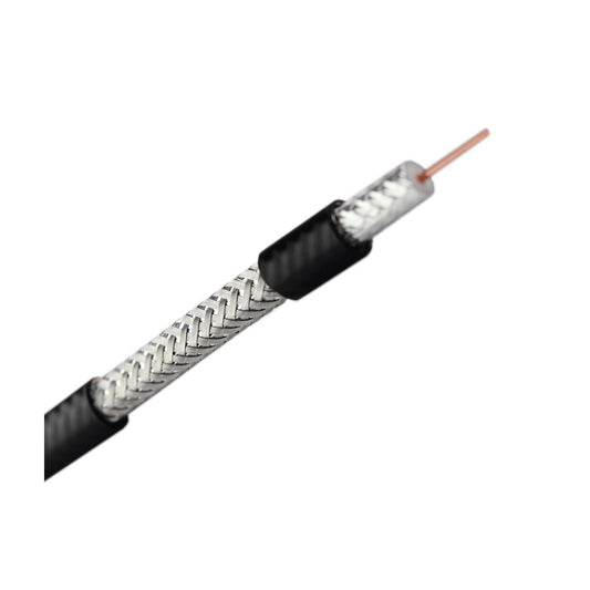 1000 ft (305 m) Wooden reel / RG6 coaxial cable / Type CCS / Optimized for HD / Outdoor