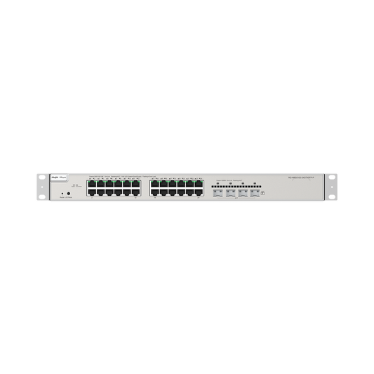 24-Port Gigabit Layer 3 Non-PoE Switch With 4 SFP+ Uplinks, The Enterprise-Class Quality Ensures High Performance and Delivers Exceptional Network Efficiency and Reliability, Advanced Security Policies Ensure Robust Protection For Your Network