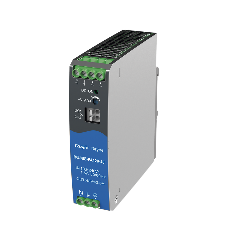 Industrial Power Supply AC/DC 120W Din-rail for Industrial Switch