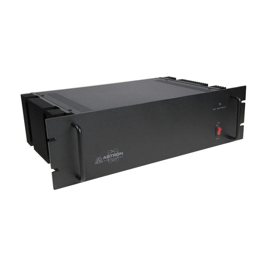 Astron Linear Power Supply Rack Mount, Input: 105-125 Vac, Output: 13.8Vdc, 35A, w/ Battery Backup Circuit (Pre-order)