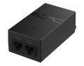 Passive PoE Injector, 1x 10/100/1000 Ethernet Port, 1x 10/100/1000 PoE Out Port, 24V DC, 12W, Ideal for Reyee Wireless Bridges