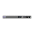 Managed Gigabit PoE+ Switch / 16 ports 10/100/1000 Mbps + 2 SFP Uplink Ports / Up to 120W / Alta Labs Cloud.