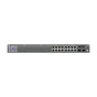 Managed Gigabit PoE+ Switch / 16 ports 10/100/1000 Mbps + 2 SFP Uplink Ports / Up to 120W / Alta Labs Cloud.