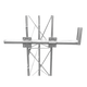 Guyed Tower Arm for Cane Type, Hot-dip Galvanized