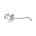 Galvanized Arm for Lamp 2" Diameter with Clamp for Post up to 3" Diameter