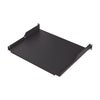 Tray for Supporting Equipment in 19 in Rack, 13.4 in Depth, Black, 1U