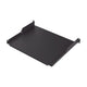 Tray for Supporting Equipment in 19 in Rack, 13.4 in Depth, Black, 1U