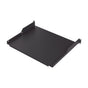 Tray for Supporting Equipment in 19 in Rack, 13.4 in Depth, Black, 1U