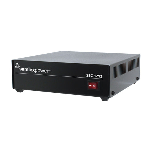 SAMLEX Desktop Switching Power Supply, 12 Vdc at 10 A Maximum Output