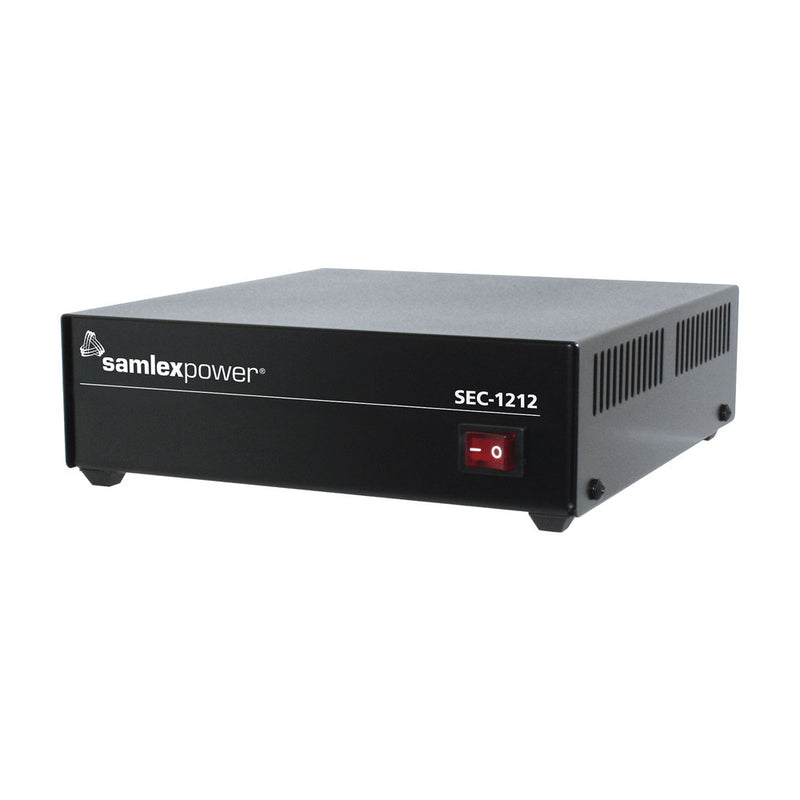 SAMLEX Desktop Switching Power Supply, 12 Vdc at 10 A Maximum Output