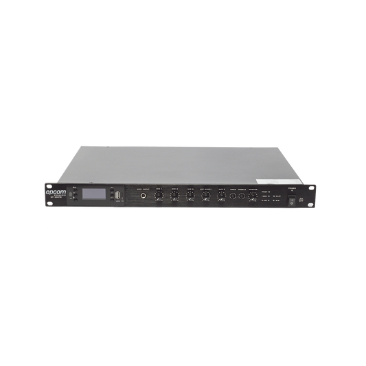 Mixer Amplifier | 120W RMS | For 100V and Low Impedance Audio Systems | MP3 | FM Tuner | Bluetooth